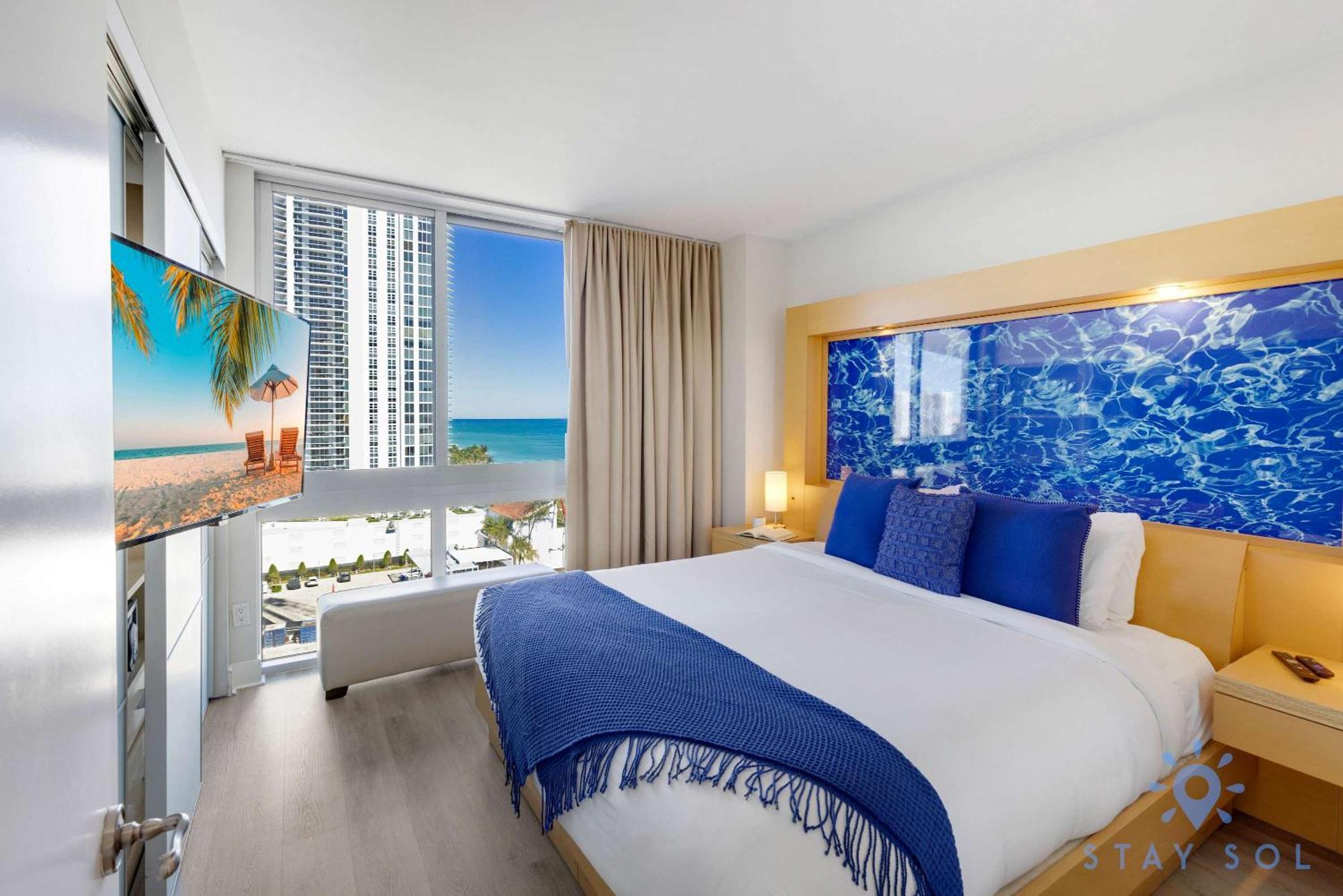 Beachfront Resort - Pool - Ocean View Balcony- Gym Miami Beach Buitenkant foto